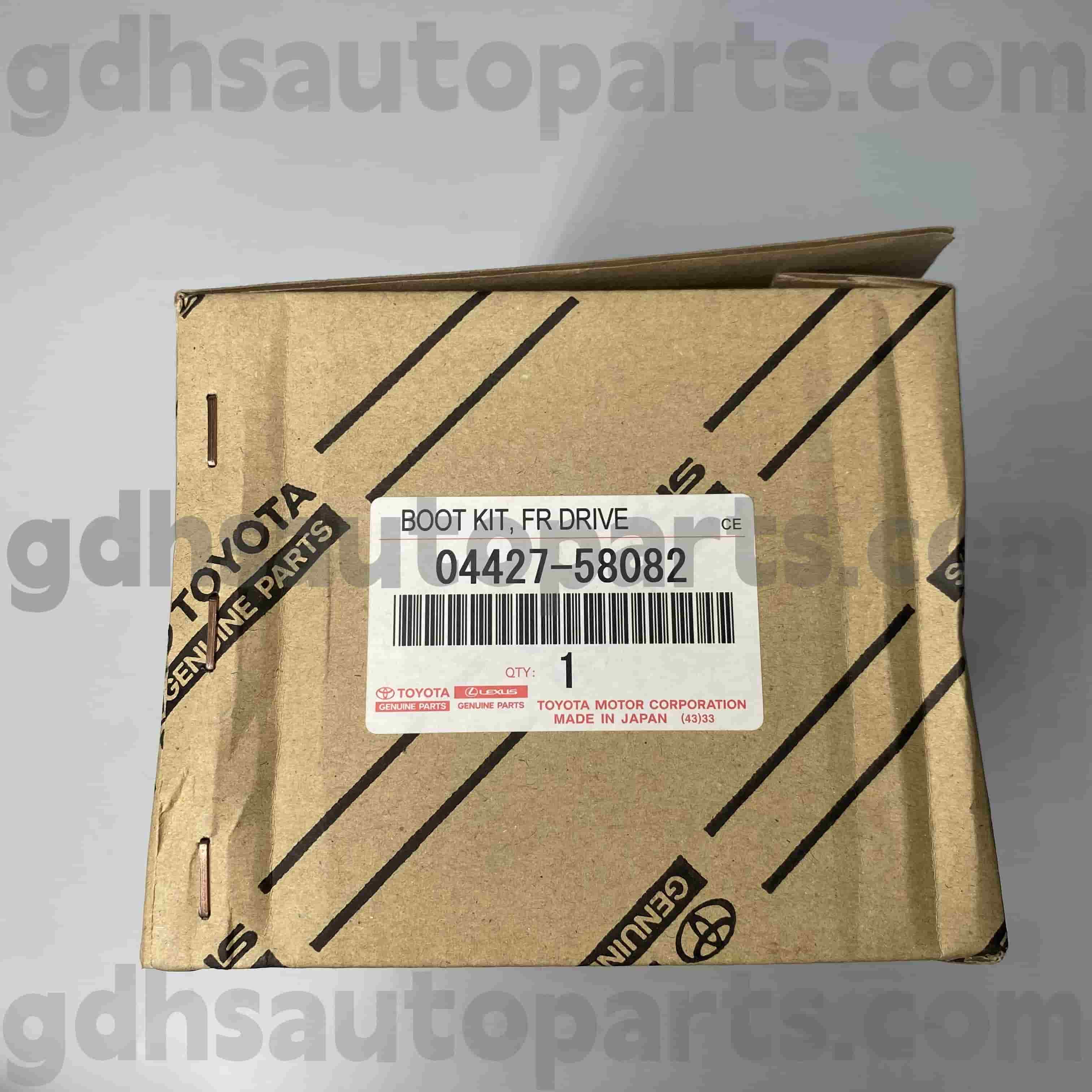 04427-58082 تویوتا قطعات اصلی Boot CV Side Side Boot برای شاسی های Alphard NO. GGG30