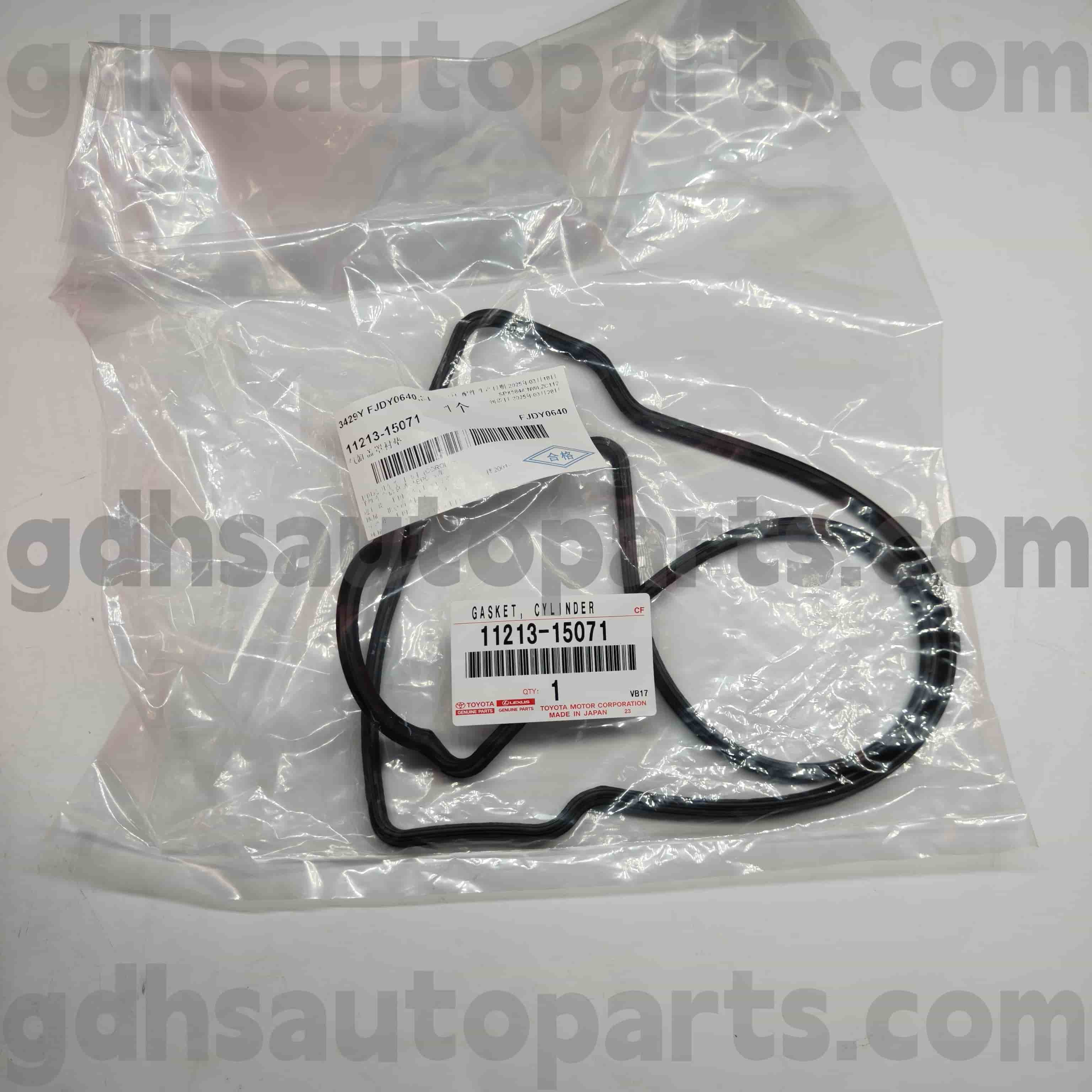 11213-15071 Toyota قطعات اصلی پوشش دریچه ای حلقه لاستیکی برای کرولا ، سلیکا ، شاسی سولونا شماره. AE10# 11# AL50