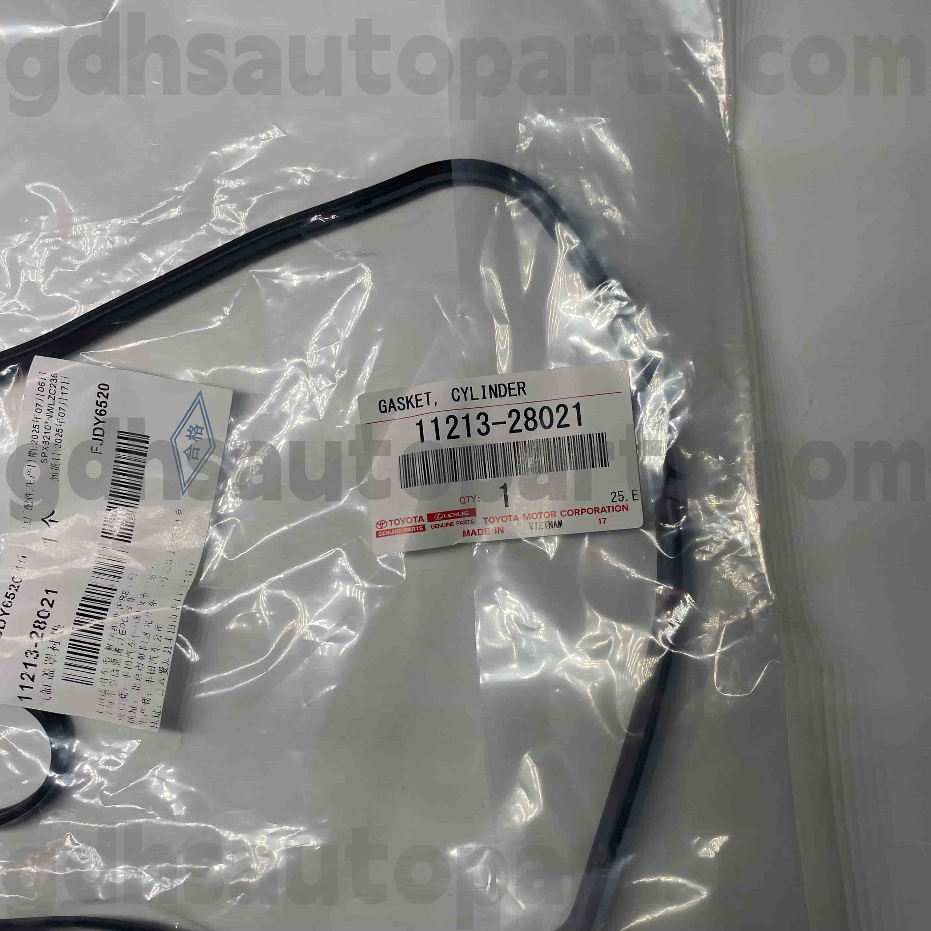 11213-28021 تویوتا قطعات اصلی پوشش دریچه حلقه لاستیکی برای RAV4 ، PREVIA ، HARIER SHASSIS NO. ACR# ACV3#/4#