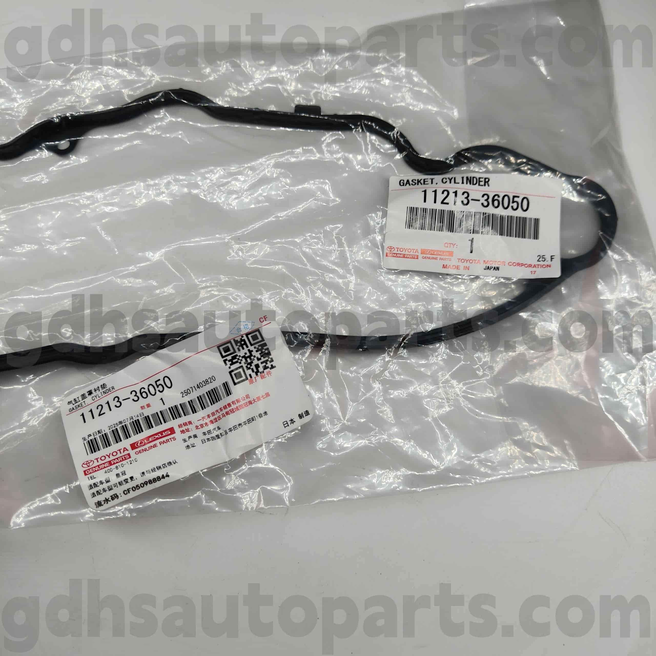 11213-36050 واشر روکش سوپاپ قطعات اصلی تویوتا برای HARRIER/HYBRID، LEXUS IS SERIES Chassis NO.ASU55