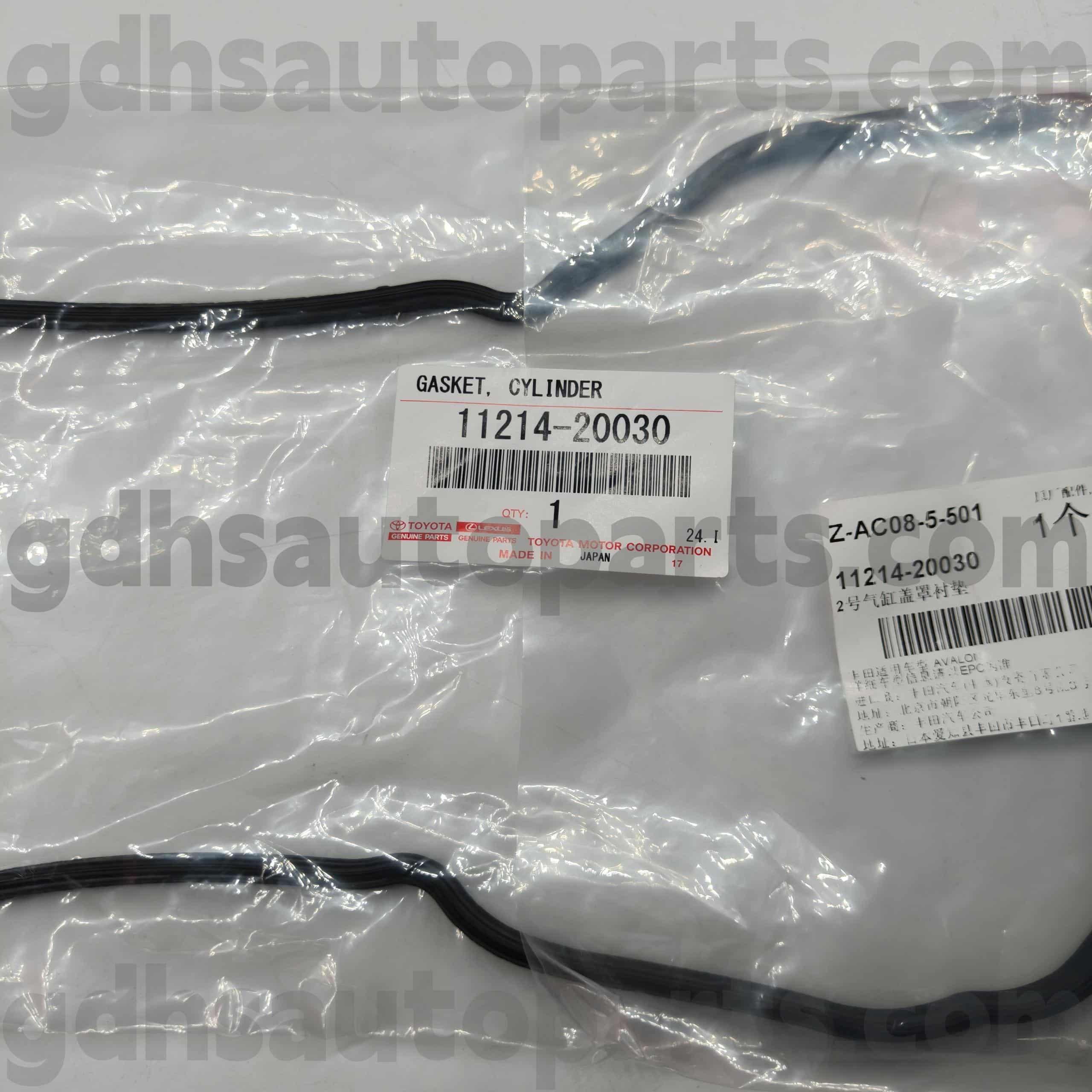 11214-20030 قطعات اصلی تویوتا واشر روکش سوپاپ چپ برای KLUGER HV,HARRIER,LEXUS ES300 Chassis NO.MCU35 MCV30 MNH10