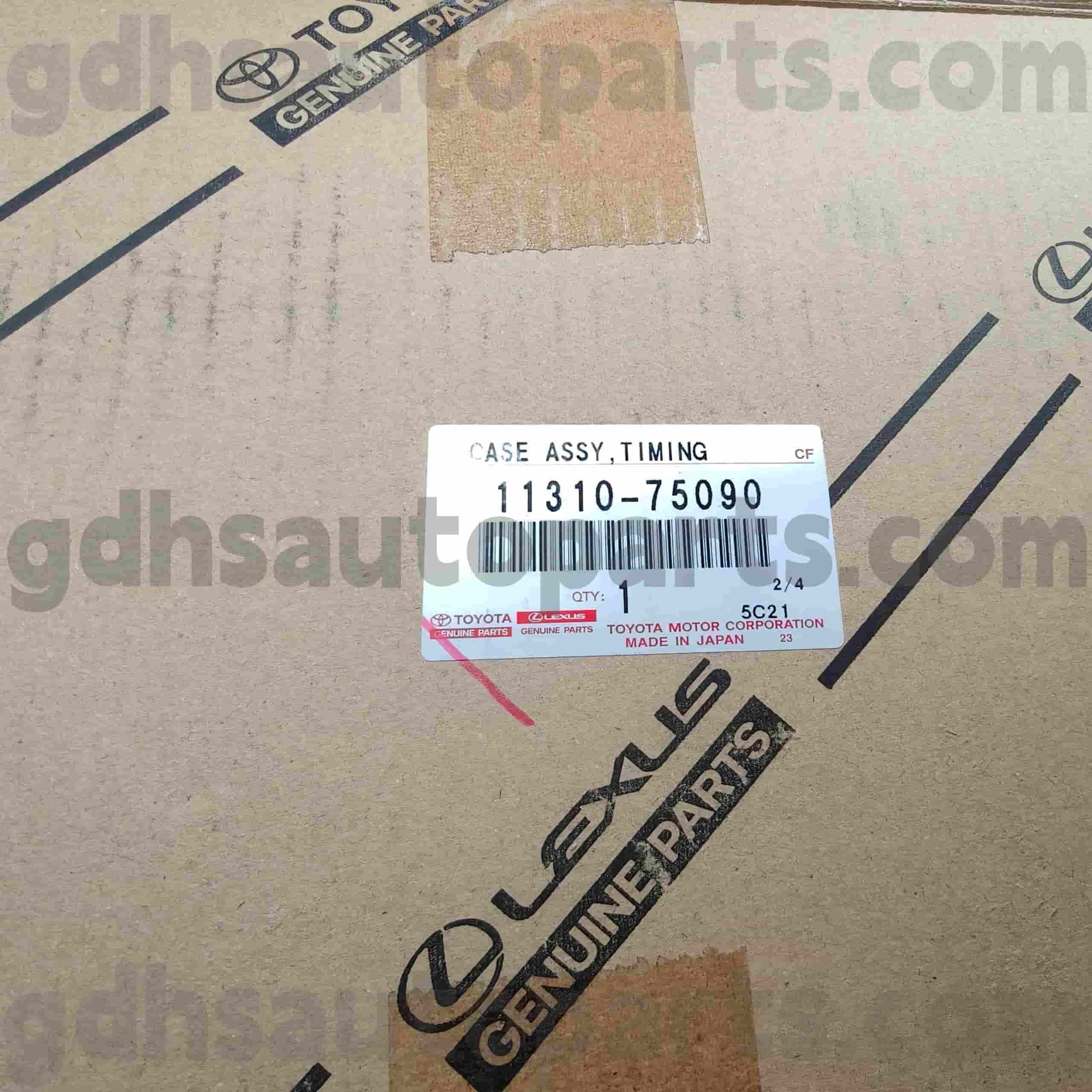 11310-75090 روکش تایمینگ قطعات اصلی تویوتا برای لندکروزر پرادو، شاسی TACOMA NO.TRJ152