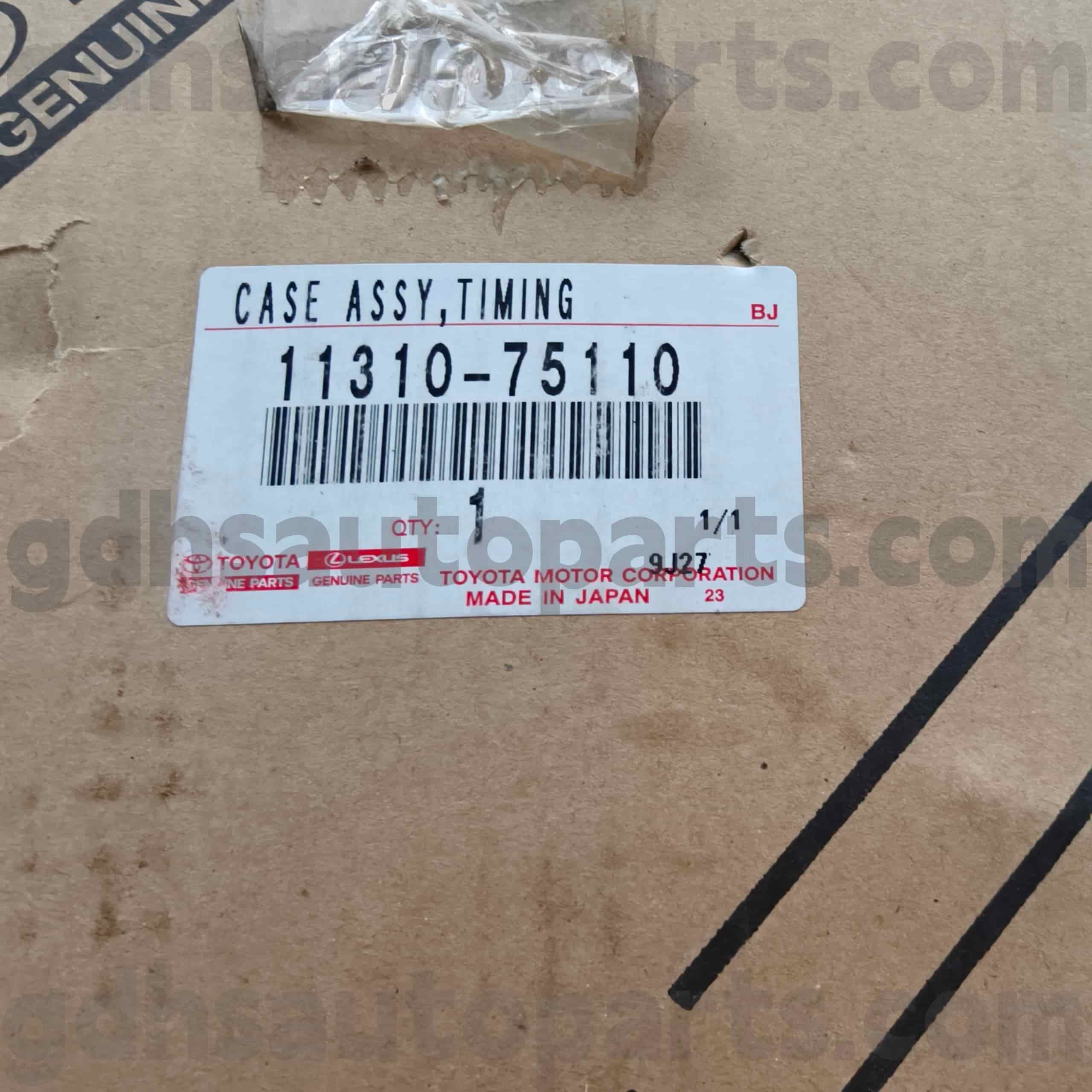 11310-75110 روکش زمان بندی قطعات اصلی تویوتا برای لندکروزر پرادو، شاسی TACOMA NO.TRJ150