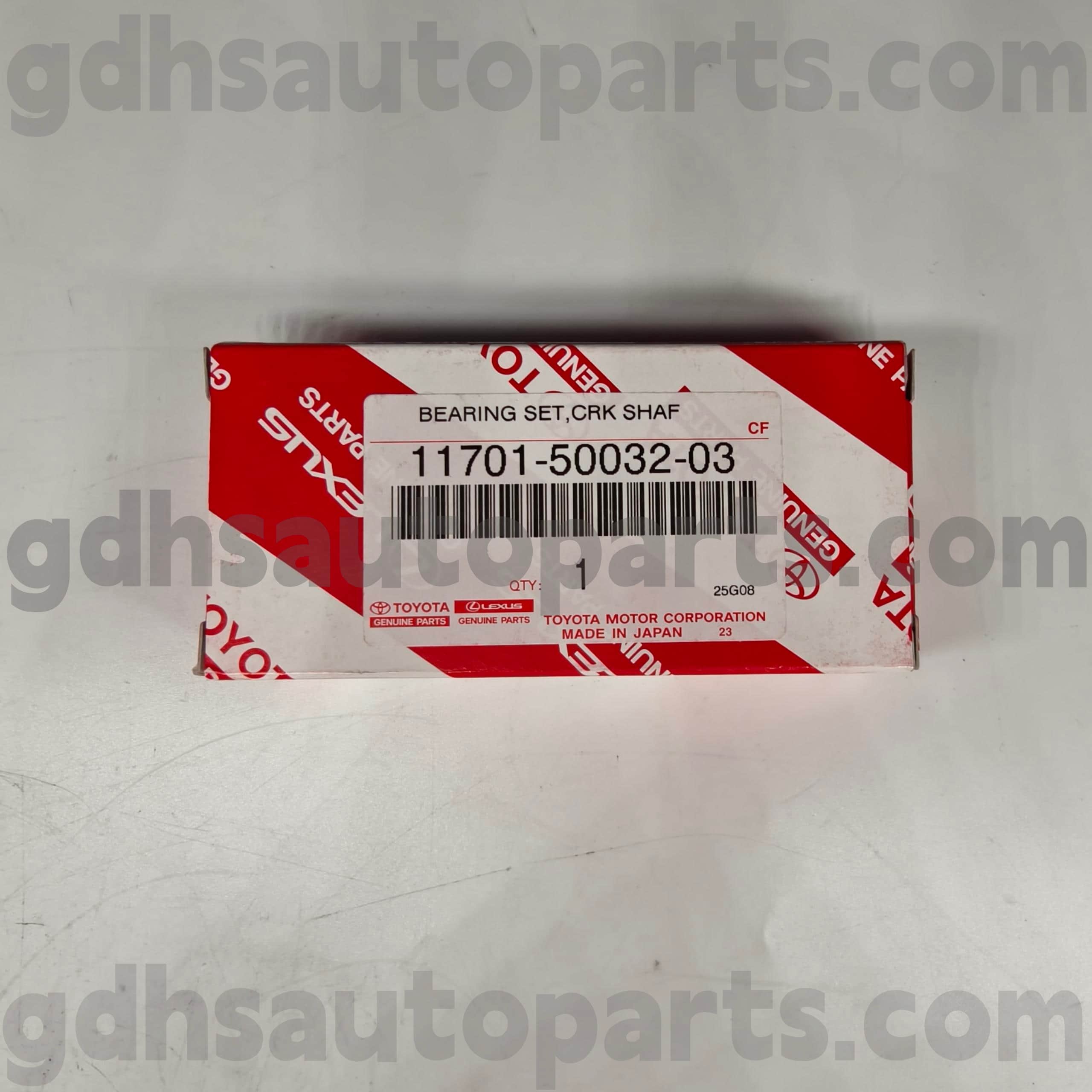 11701-50032-03 قطعات اصلی تویوتا بلبرینگ میل لنگ لندکروزر، شاسی LEXUS GX470 NO.2UZFE..UZJ200