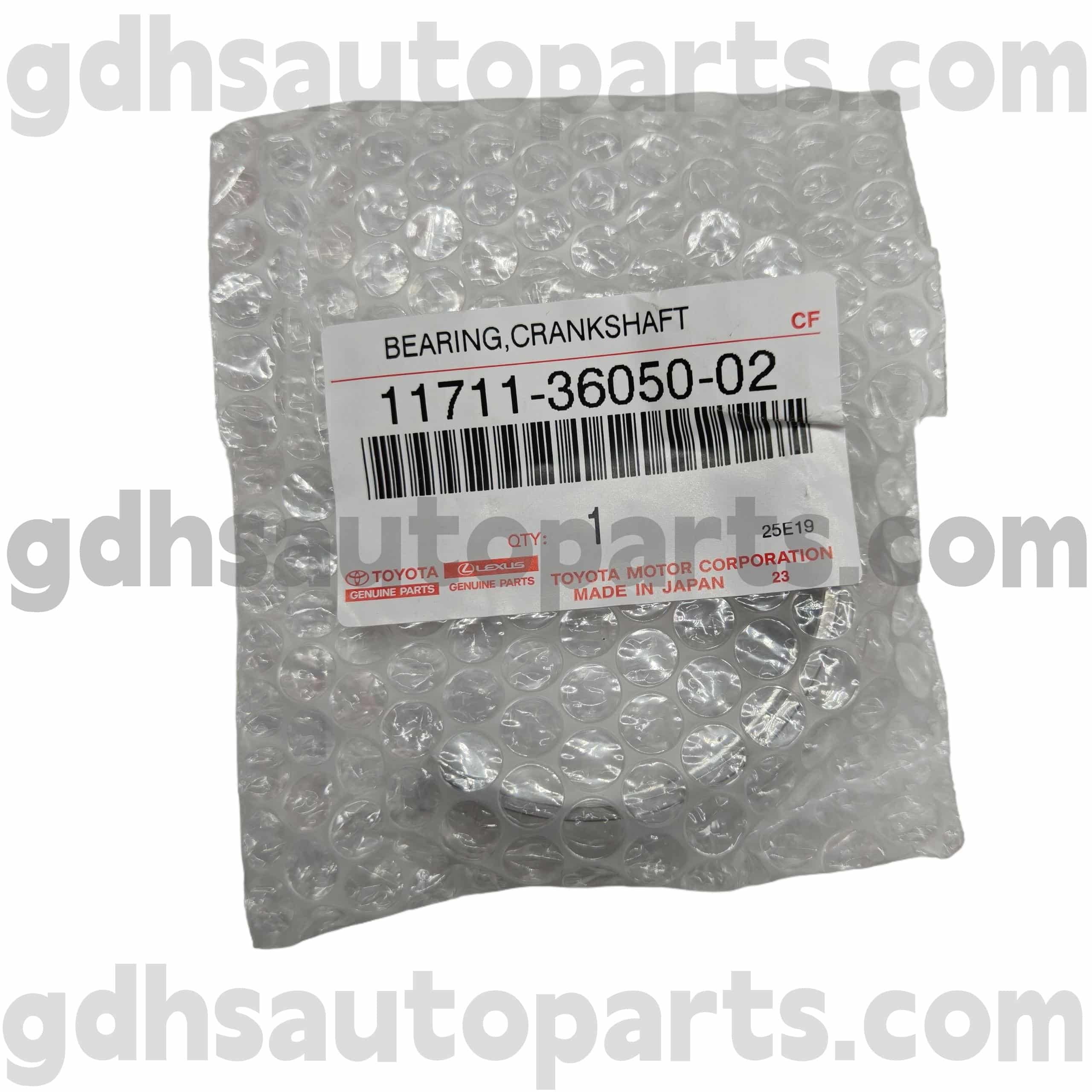 11711-36050-02 قطعات اصلی تویوتا بلبرینگ میل لنگ برای CAMRY، RAV4، شاسی LEXUS ES350/300H NO.AYH30