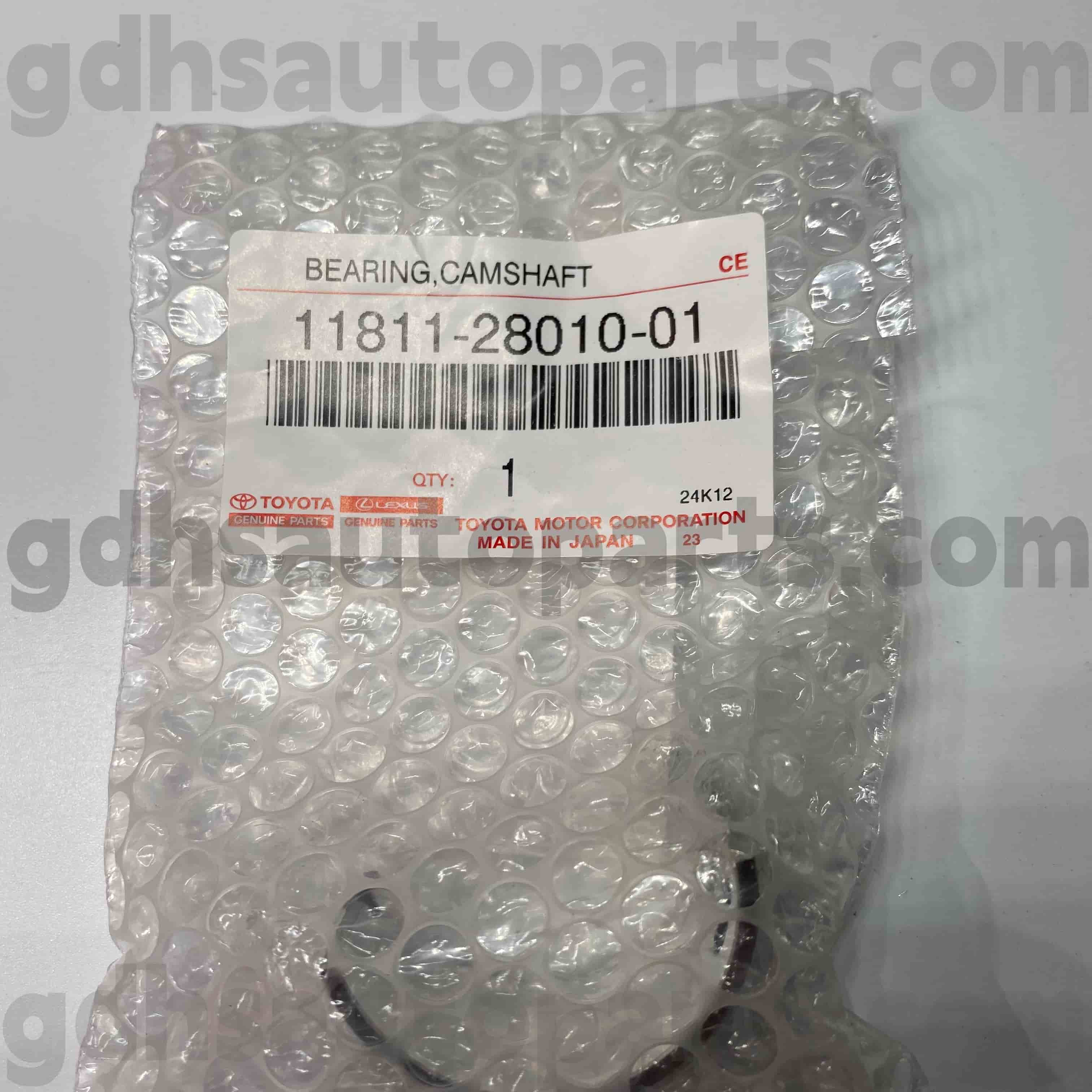 11811-28010-01 قطعات اصلی تویوتا بلبرینگ میل بادامک برای AVENSIS، RAV4، شاسی CAMRY NO.2AZFE ACU2#