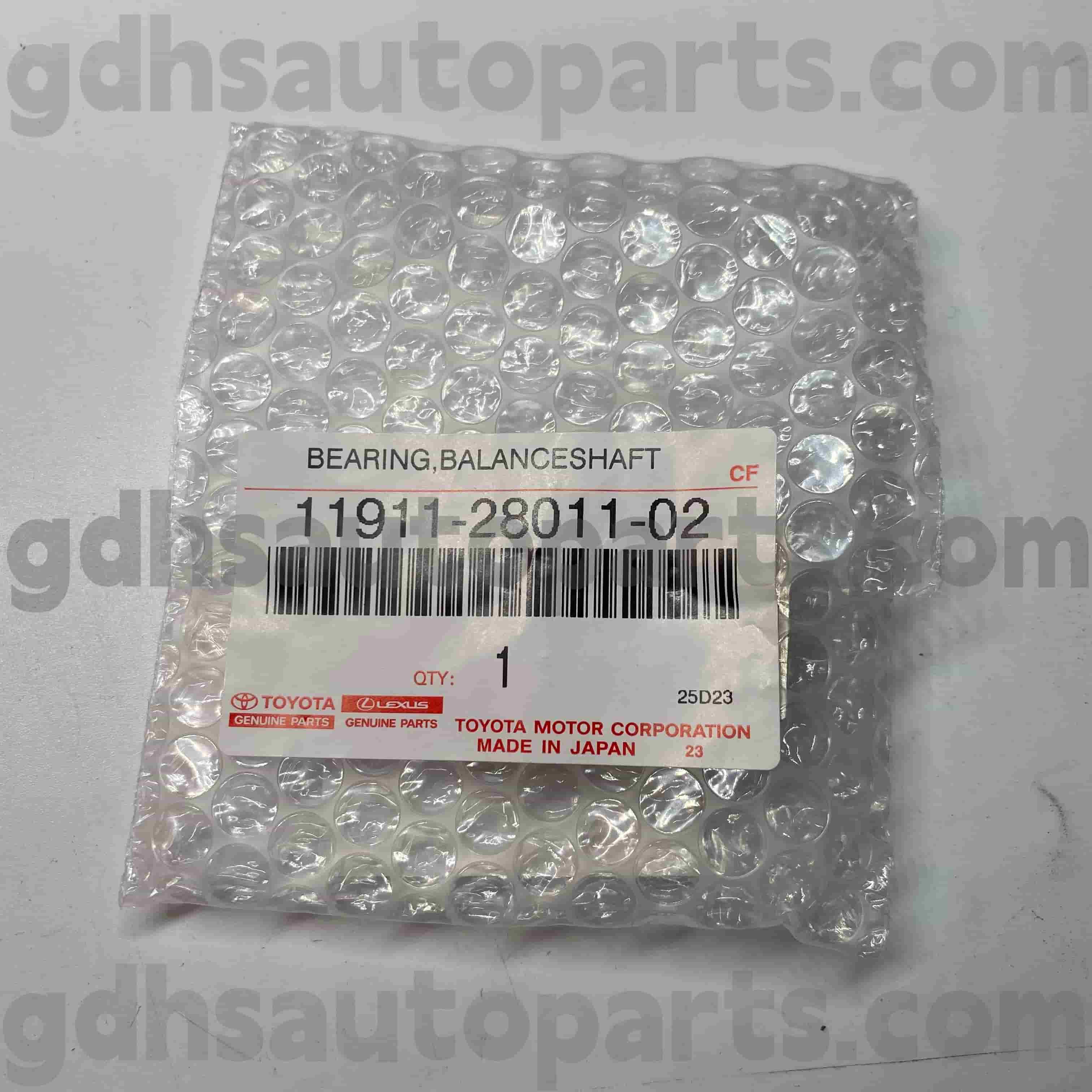 11911-28011-02 قطعات اصلی تویوتا بلبرینگ تعادل شفت برای ACV3# ACR30 شاسی NO.ACV4# ACR50 AC