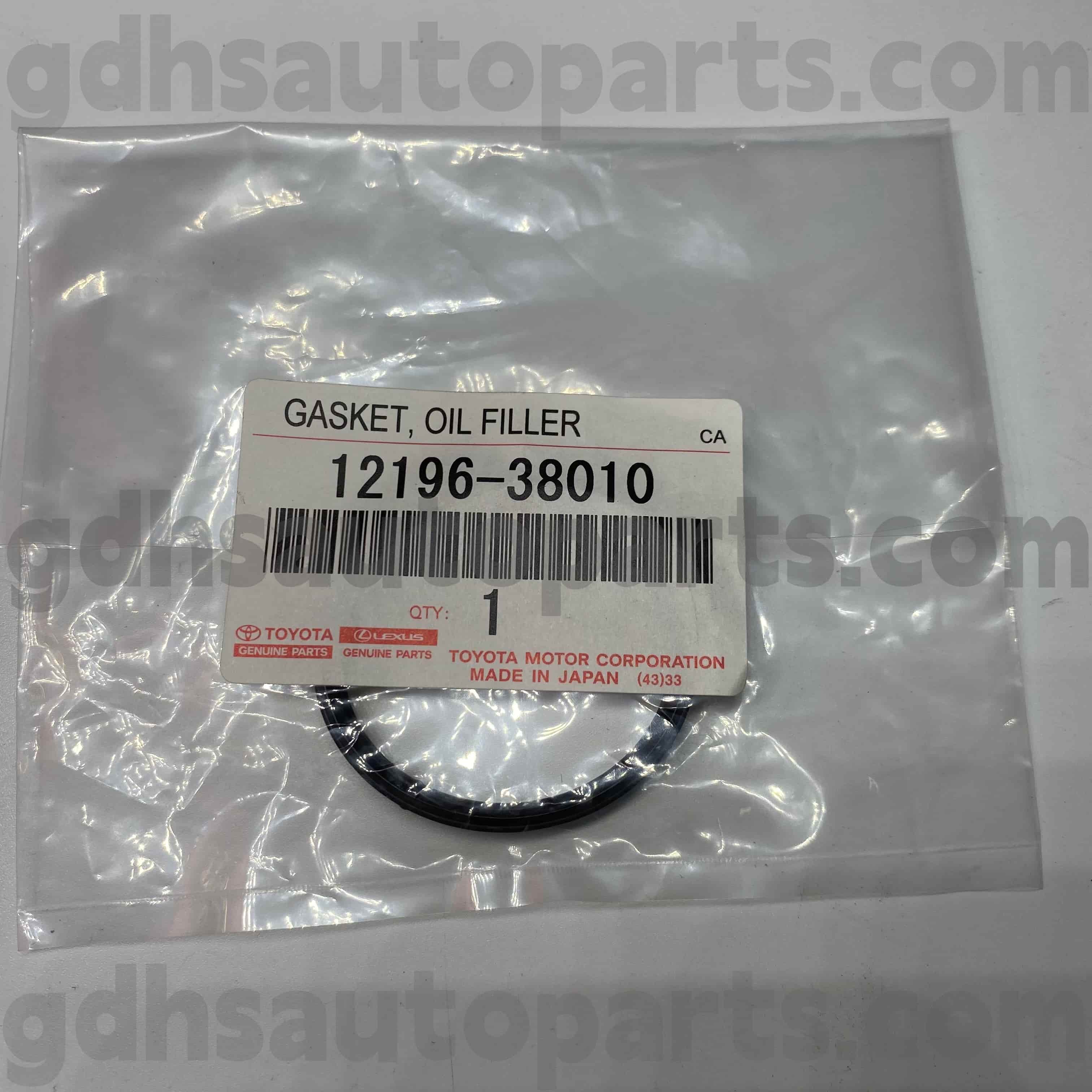 12196-38010 درپوش پرکننده روغن قطعات اصلی تویوتا برای لندکروزر، تاکوما، شاسی LEXUS LS600HL NO.GRJ150
