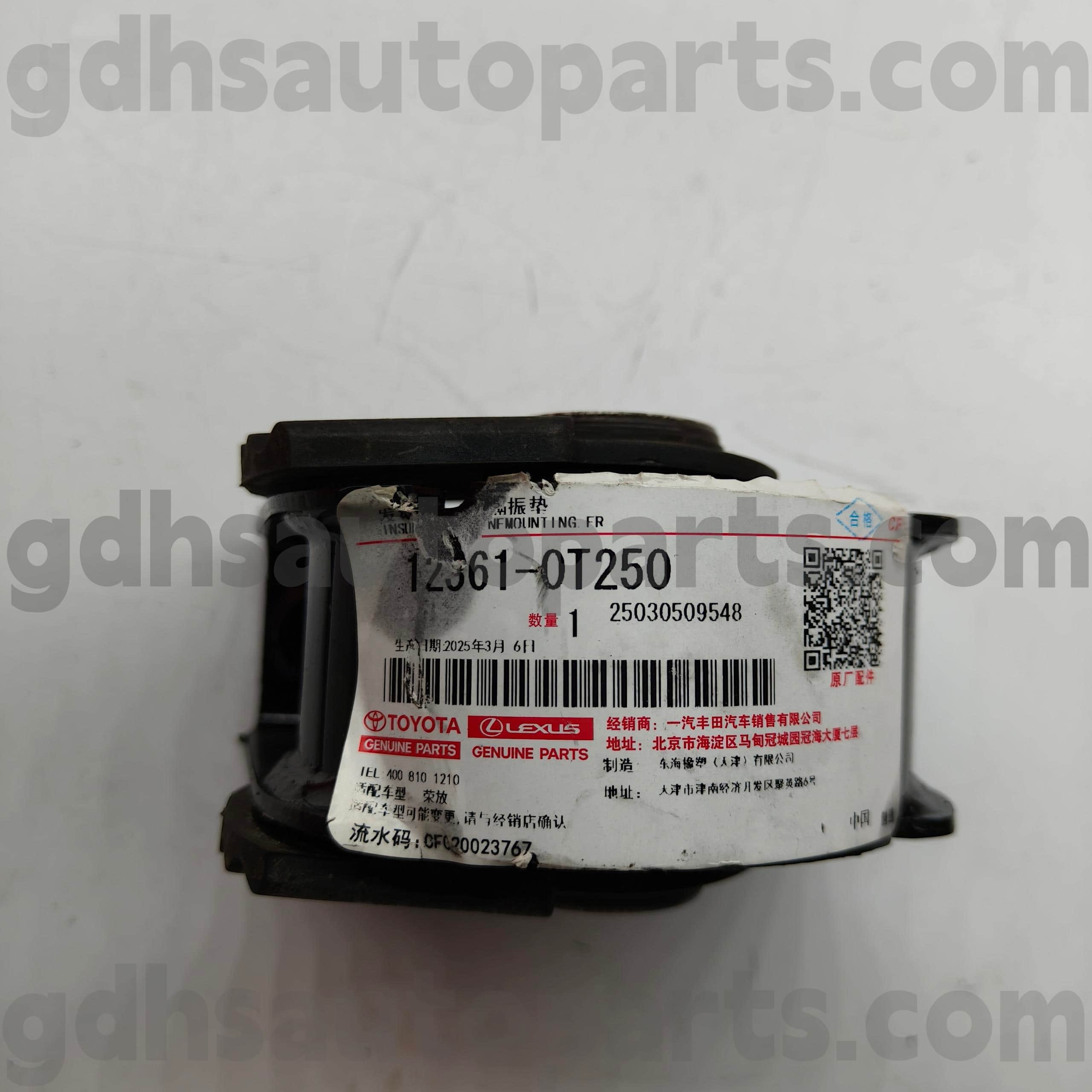 12361-0T250 قطعات اصلی تویوتا پایه موتور جلو برای شاسی RAV4 NO.ZSA4#