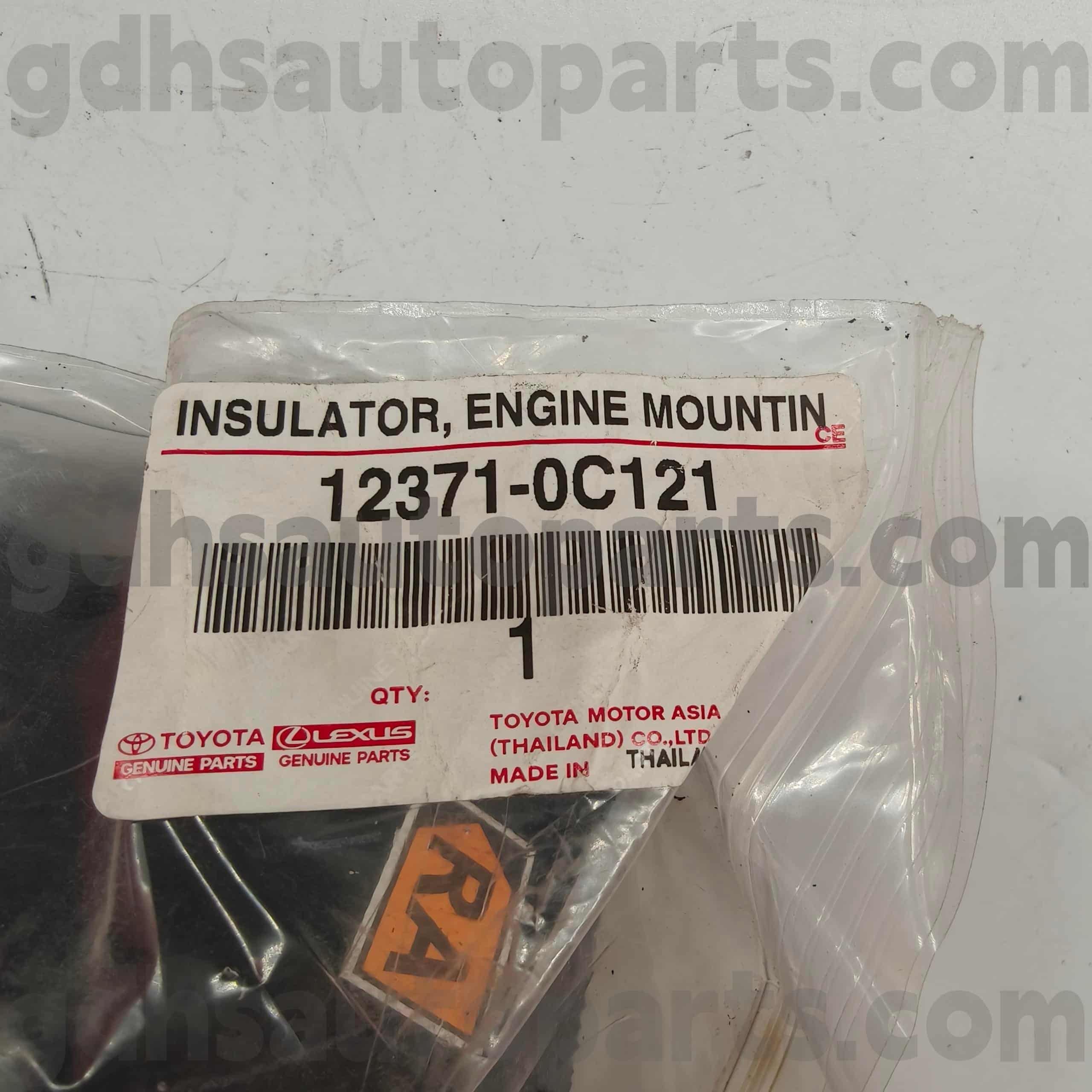 12371-0C121 اتصال تعویض قطعات اصلی تویوتا برای شاسی NO.2TRFE..TGN26..4FC