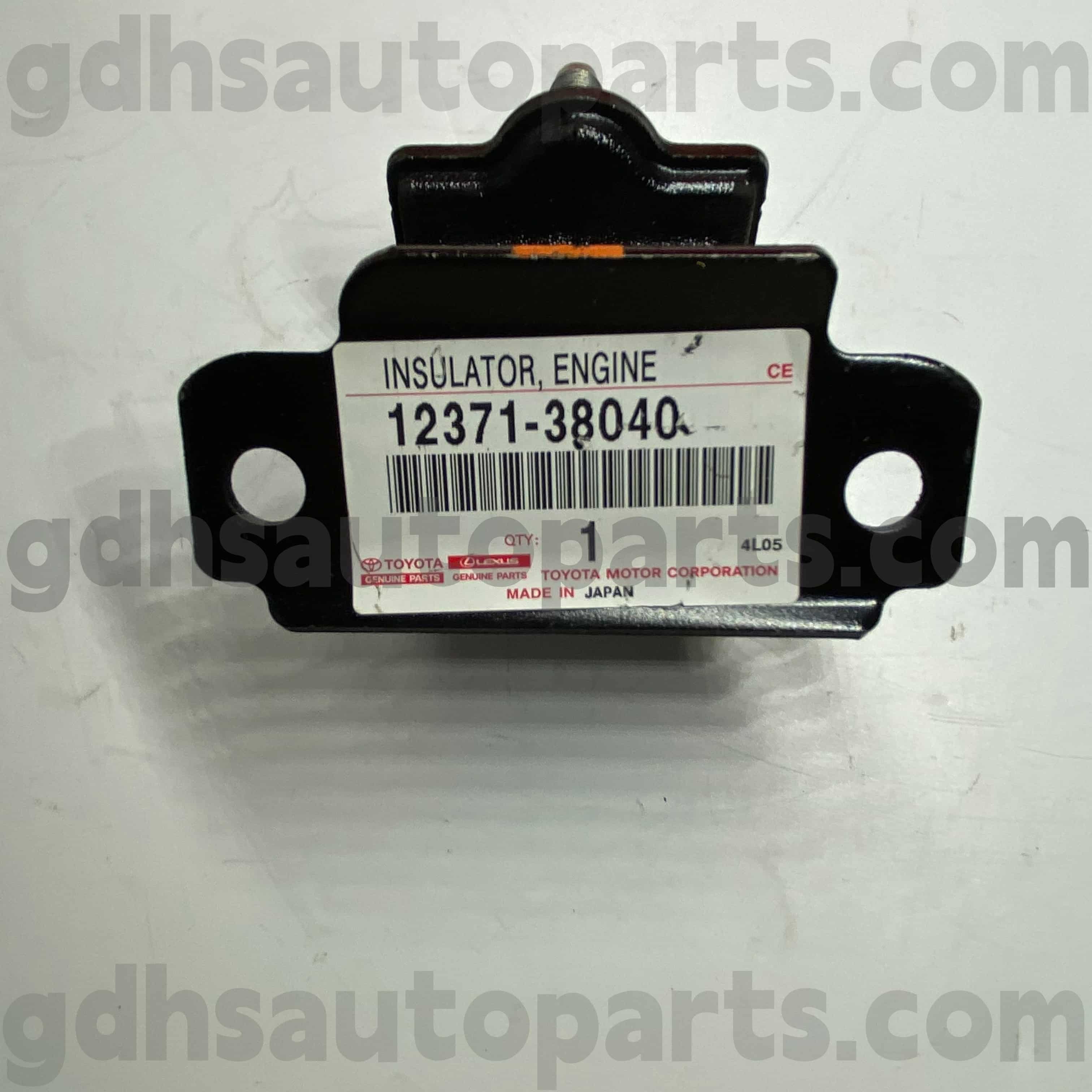 12371-38040 پایه گیربکس قطعات اصلی تویوتا برای شاسی LEXUS LS600H/600HL NO.2URFSE UVF4#