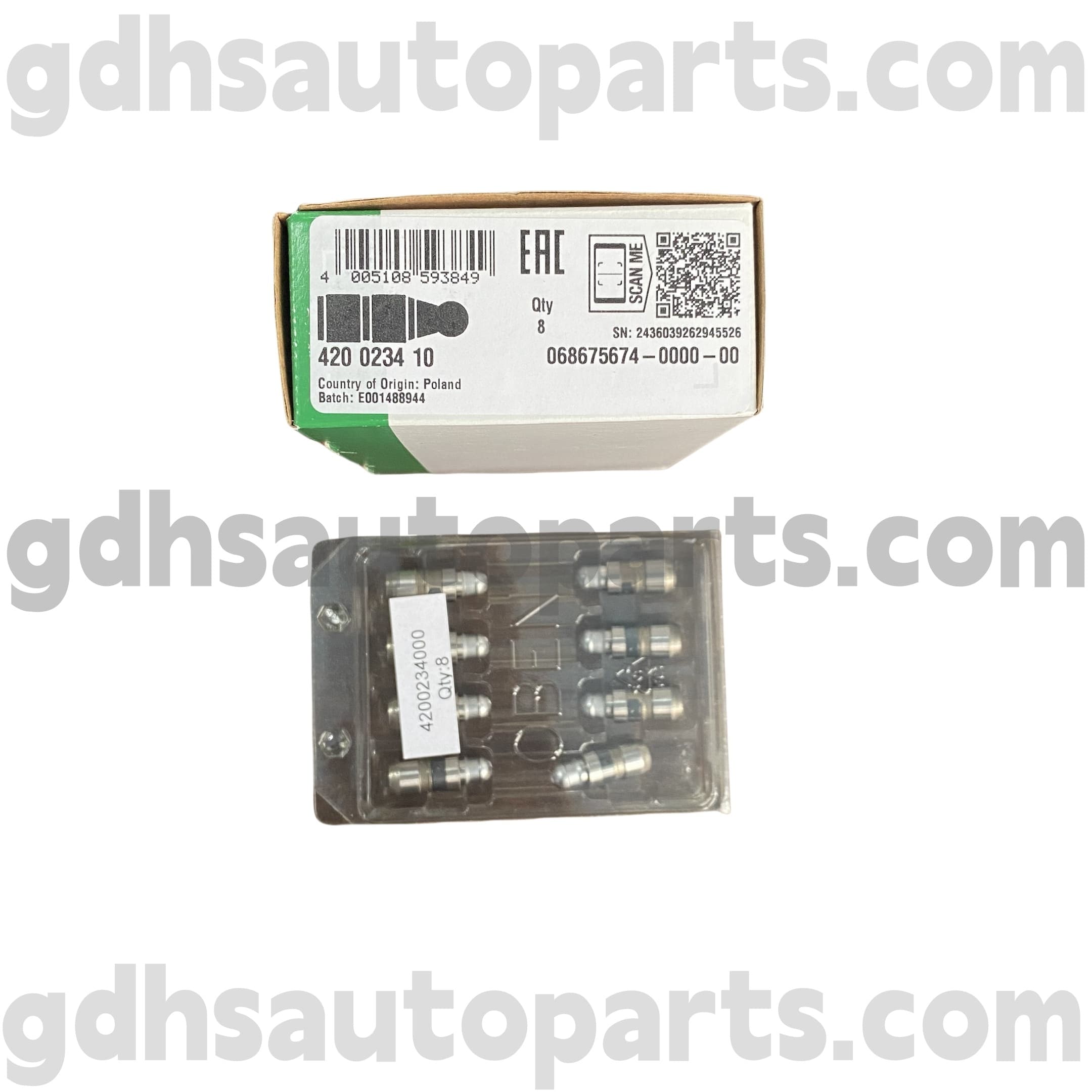 4200234100 Schaeffler INA Valve Valve For Range Rover Evoque ، Land Rover Discovery Sport OE NO. LR004168