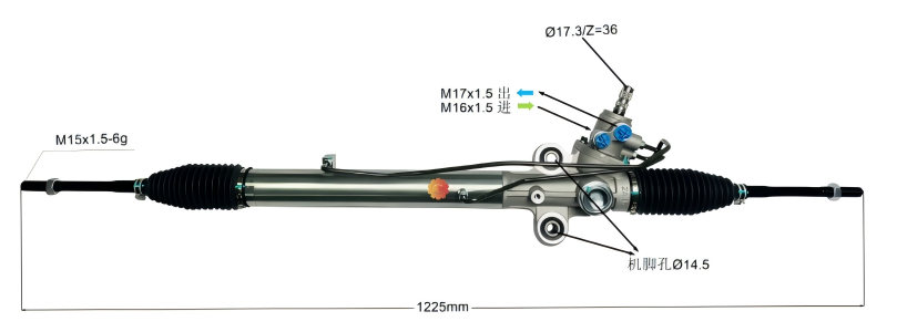 44200-26233 دنده فرمان خودرو