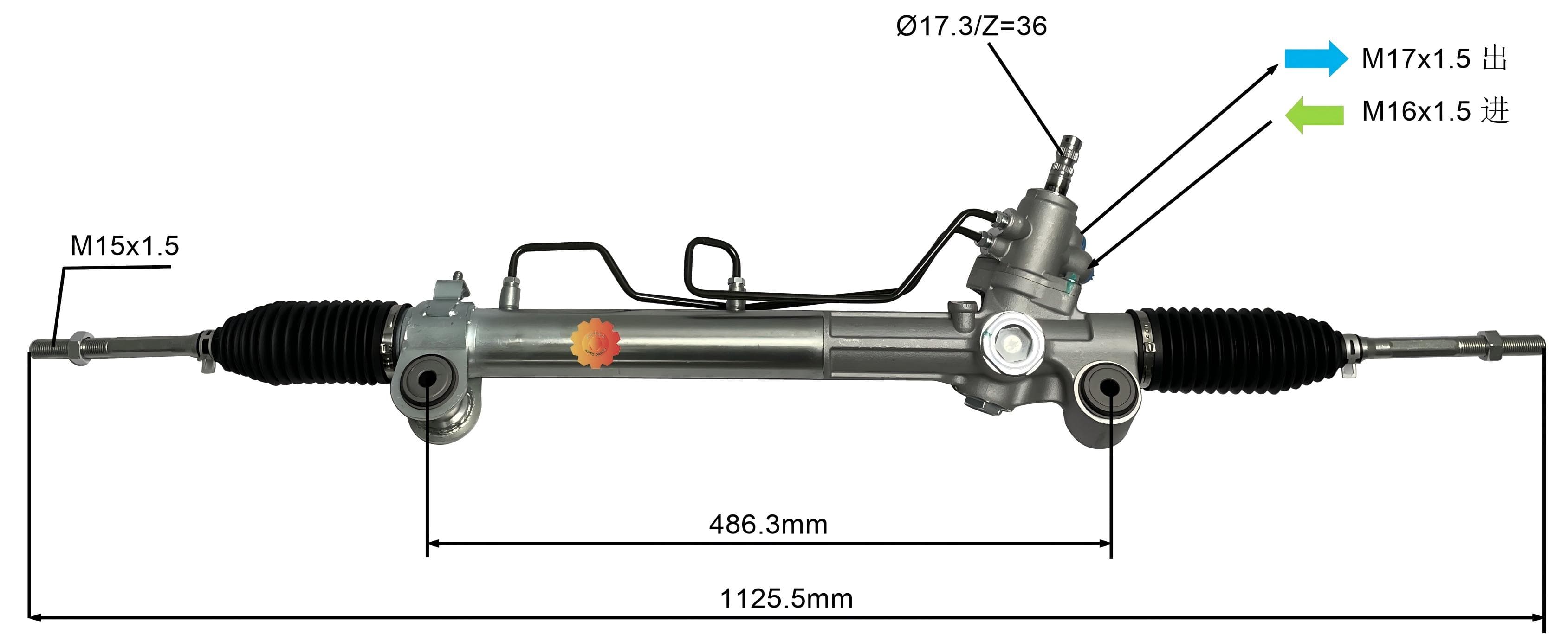 44200-33380 دنده فرمان خودرو