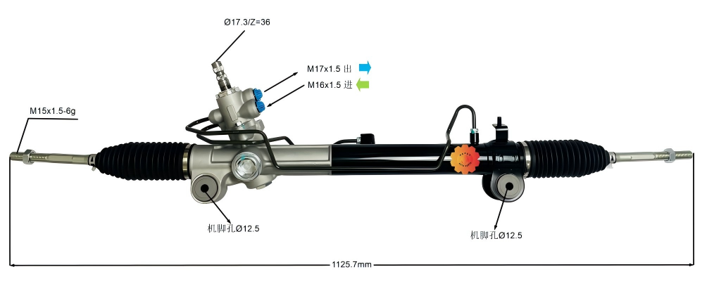 44200-48090 دنده فرمان خودرو