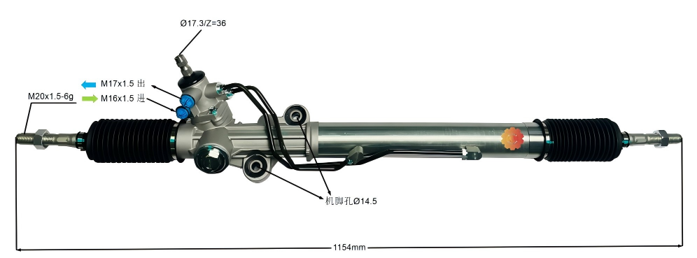 44250-60040 دنده فرمان خودرو