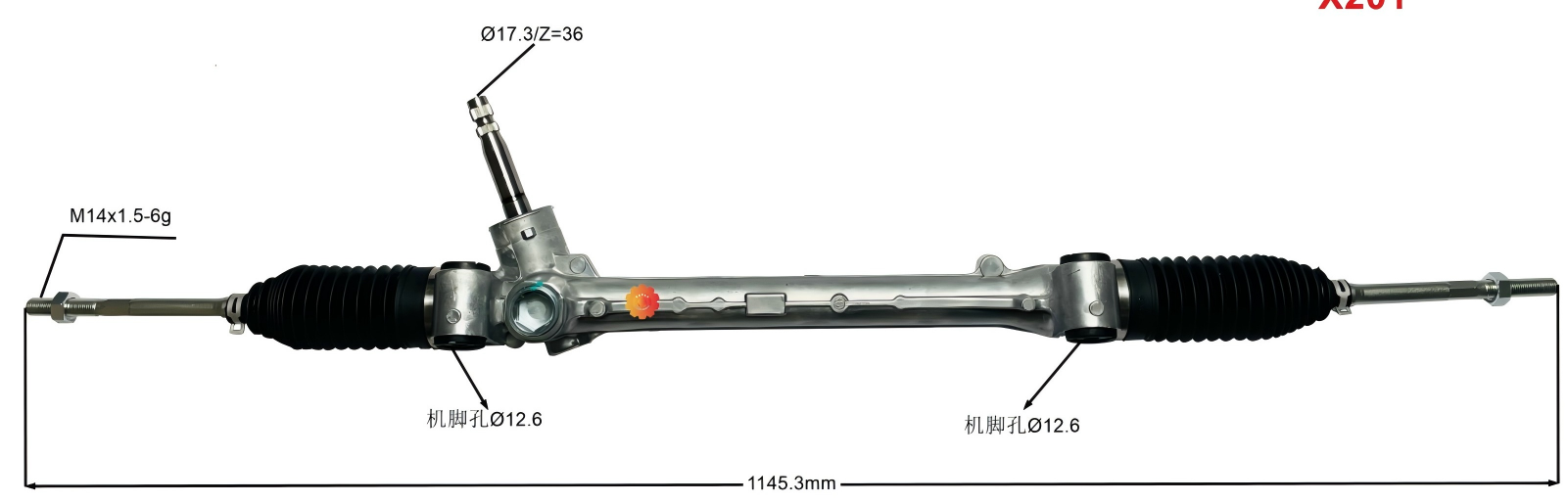 45510-1D580 دنده فرمان خودرو