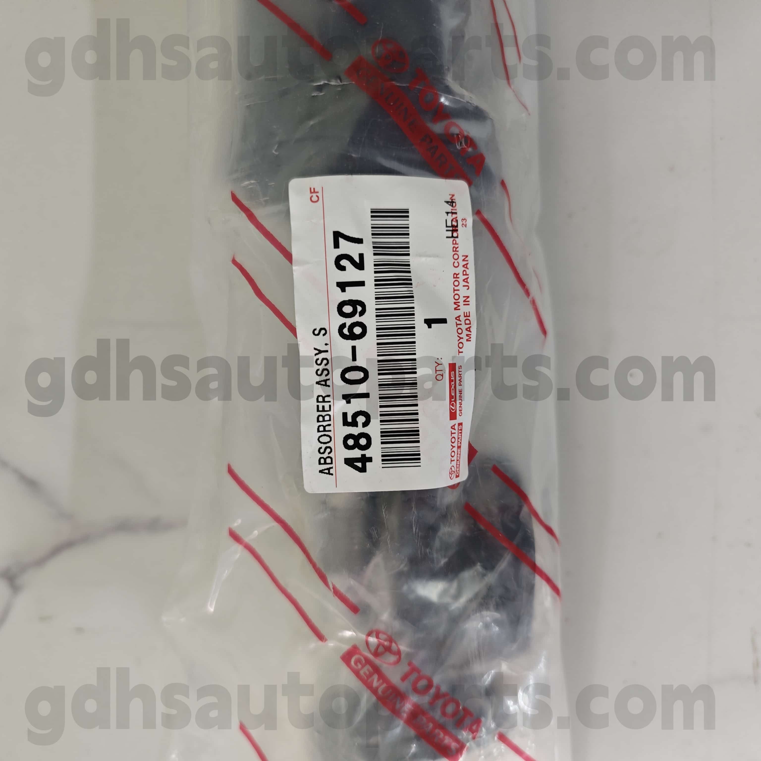 48510-69127 تویوتا قطعات اصلی مونتاژ جلوی راست برای Land Cruiser 、 Land Cruiser 100 、 Lexus LX470 شاسی شماره. HDJ101 ، UZJ100