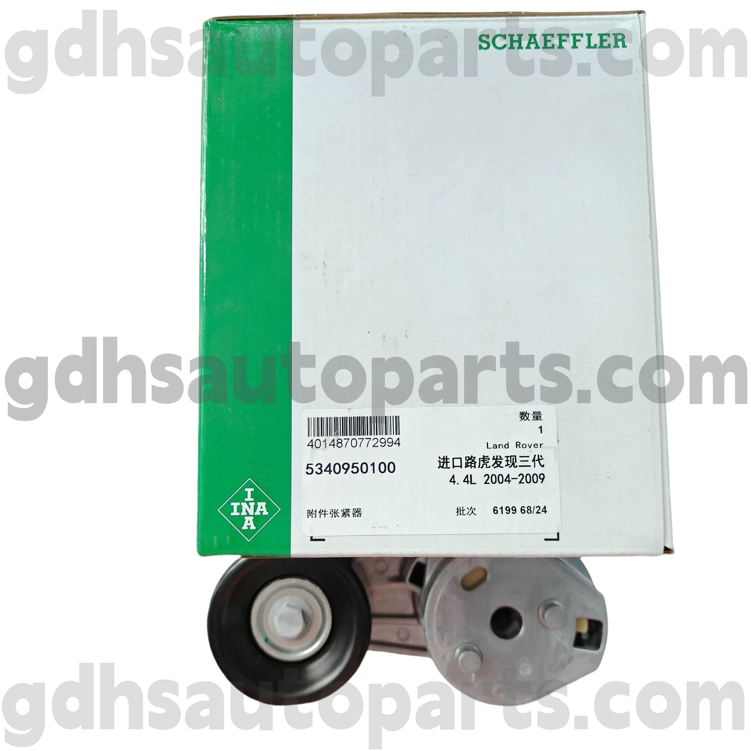 5340950100 SCHAEFFLER INA BELD TENSINCES TENSISTER FOR RANGE ROVER Sport OE NO. PQG500220