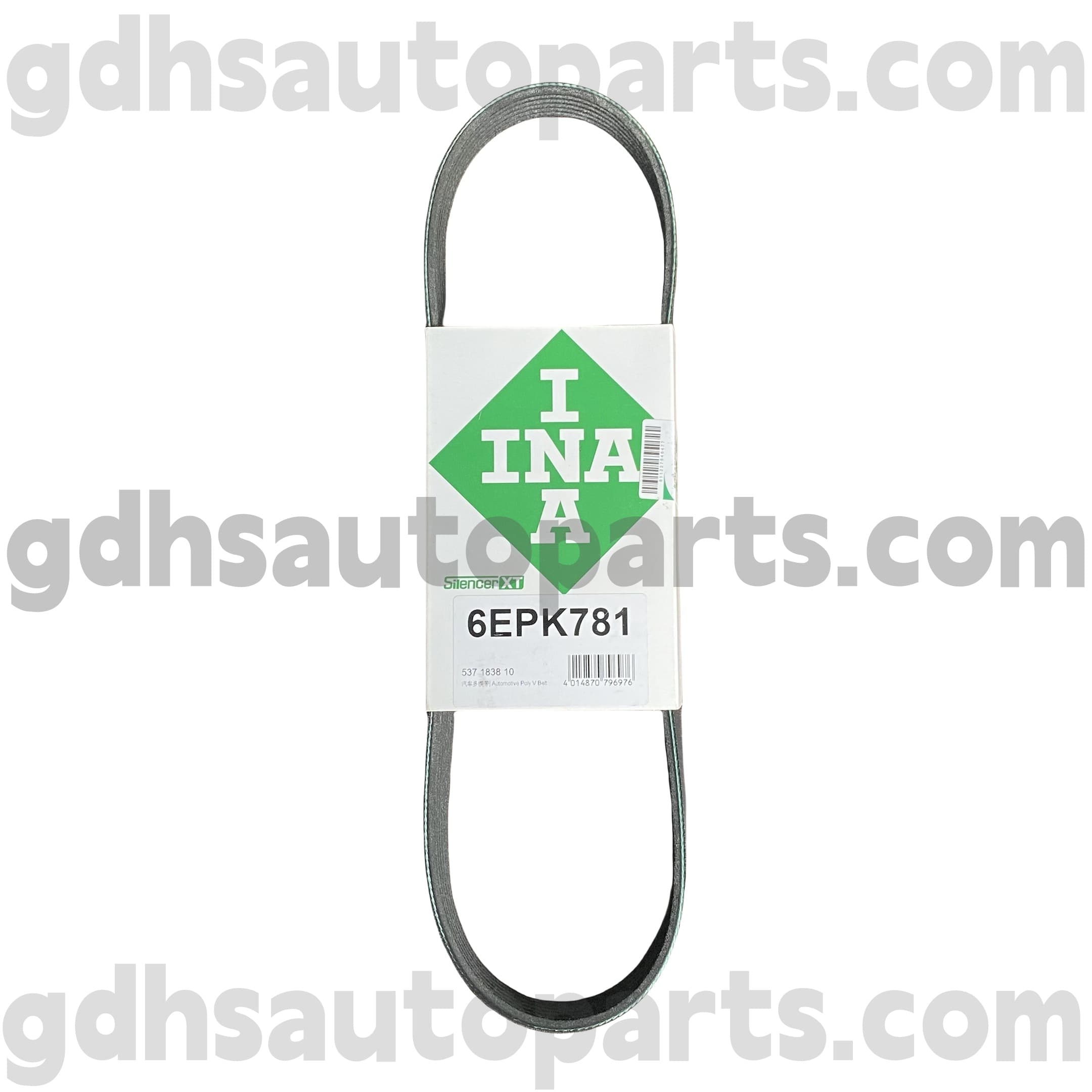 5371838100 Schaeffler INA Drive Belt for Range Rover ، Range Rover Sport ، Land Rover Discovery 4 ، Defender New Defender OE No.LR123070