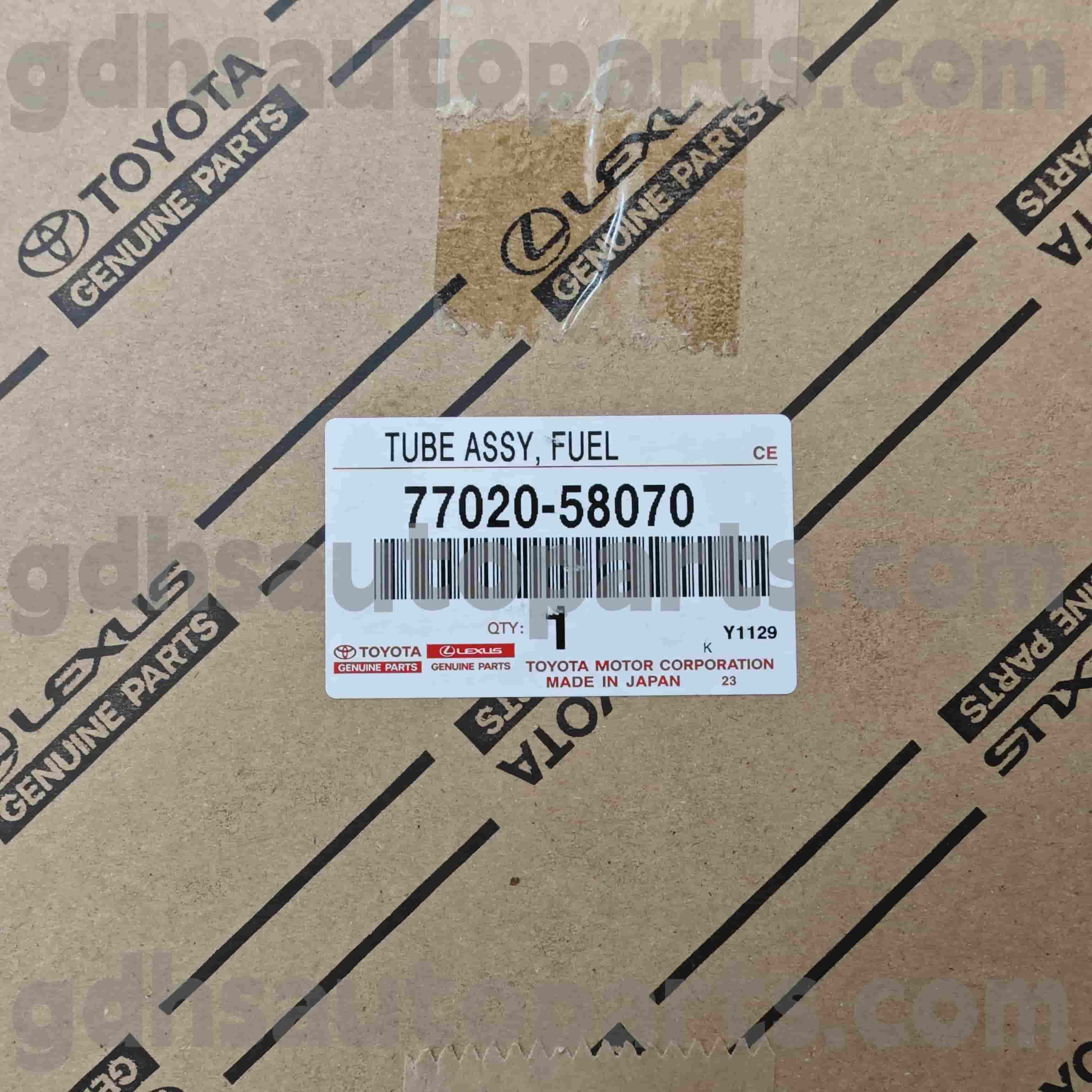 77020-58070 تویوتا قطعات اصلی پمپ سوخت برای Alphard/Vellfire 、 Lexus LM350/LM300H شاسی شماره. GGG30