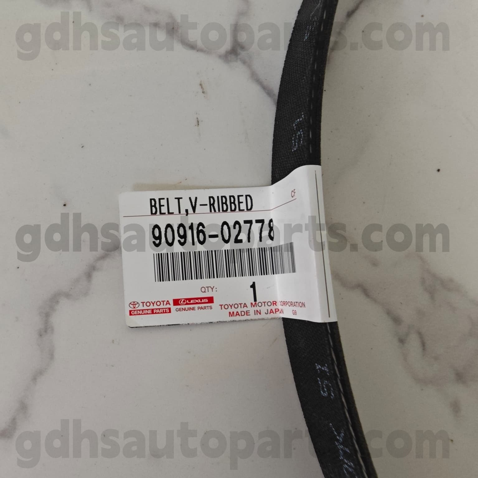 90916-02778 TOYOTA PARES PARTS BELD BELD برای RAV4 、 CAMRY/CAMRY/HYBRID SHASSIS NO. a25afks..axaa54..eur