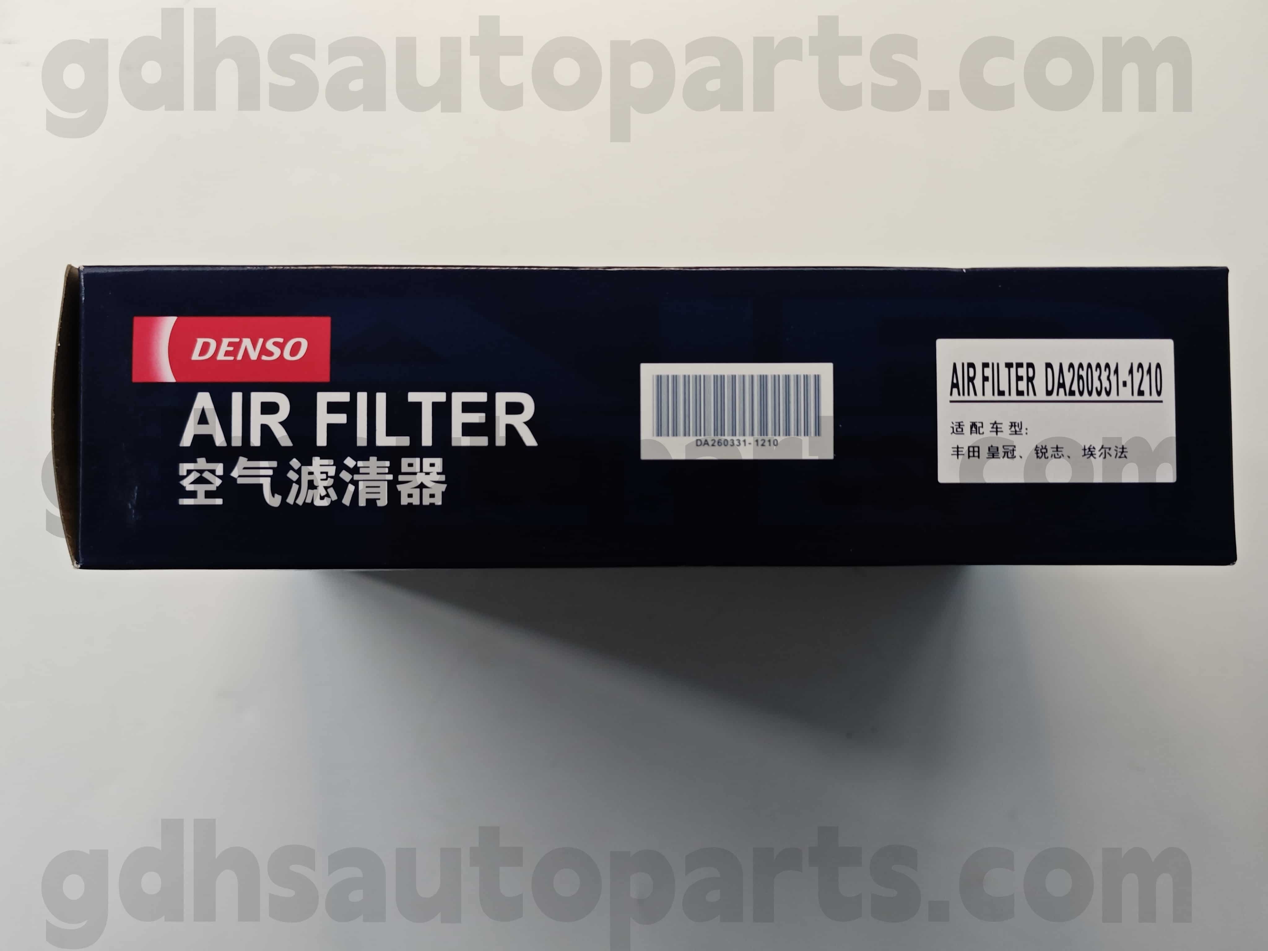 DA260331-1210 TOYOTA PARTS GENUINE PARTS FILTER AIR OE NO. 17801-AZF16